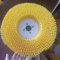 ORJDWJ Spazzola per Pannelli Solari Fotovoltaici - Spazzola Tonda con Fibre di Nylon Morbide - Adatta agli Angoli e ai Contorni - Regolabile a 180° - Incl. Testina per Pulizia Pannelli Solari