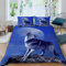DILANI Bettwäsche 155x220 Wolf 3D Bettwäsche-Set 3 Teilig Tier Weiche Microfaser Bettbezug mit Reißverschluss und Kissenbezug 80x80cm für Mädchen Jungen Kinder