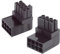 NFHK 2pcs/lot ATX 8P Male to Female 90 Degree Up Down Angled Power Header Adapter for GPU Graphics Card