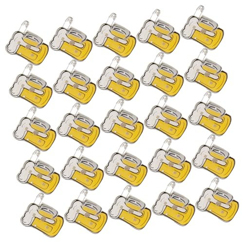 VALICLUD 100 Pièces décorations de bière insigne de à dos chope à Biere chope de bière LED pin broche chope de bière veste articles de fête remplissage enfant badge