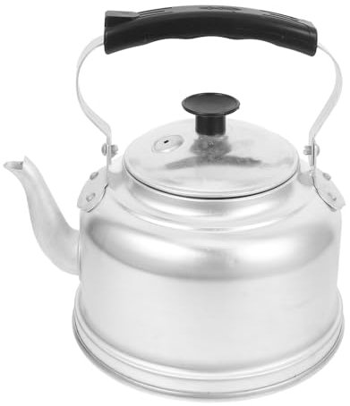 Pfeifende Teekessel 4 L Aluminium- Herd Camping-Teekessel Wasserkochkessel Heißwasserkessel Kaffeekanne Für Zuhause Küche Restaurant 22 Cm