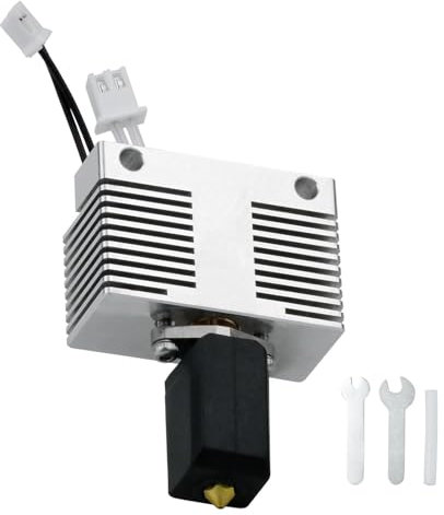 Xirbbo 3D-Drucker Hotend High End Upgrade Neptune 4 / Neptune 4 Pro Hotend, schnelle Erwärmung 300 ℃ Extruder Heizblock-Kit, 3D-Drucker-Zubehör, Ersatz-Hot-End-Kit mit Düse und Silikonsocken