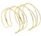 FloralGrace 2 Stück Zartes Gold Armreif Für Frauen - Trendy Oberarm Einfach Delikat 18k Gold Plattiert Dünner Statement Bangle Handgefertigt