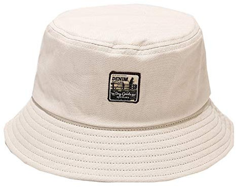 Haarhaube Trockner Dauerwelle Hair Bonnet Satin Fischerhut Hut Druckbecken Outdoor Damen Eimer Hut Mode Sonnenschutz Baseballmützen Mütze Schal Damen Grau Mütze Schal Set Rosa Damen (Beige, One Size)