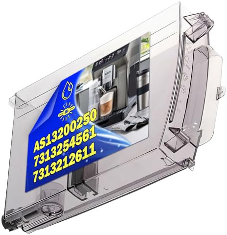 Réservoir D'eau pour Machine à Café 290x185x55 mm avec le Code Original AS13200250 7313254561 7313212611 pour DeLonghi pour Ariete - Garantie de 10 Ans - MONTERAL