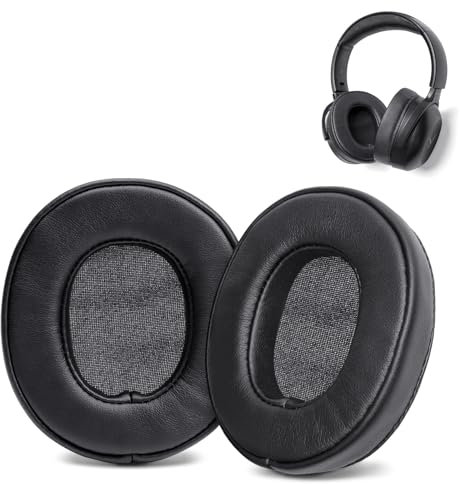 Voarmaks Cuscinetti auricolari di ricambio compatibili con cuffie Beyerdynamic Lagoon ANC, pelle proteica e memory foam a rimbalzo lento per un comfort premium