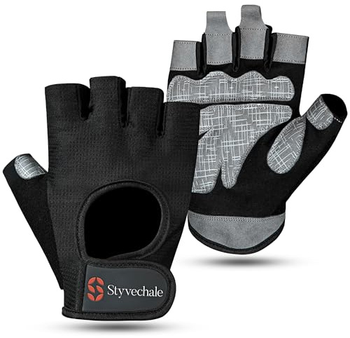 Pure sharp Men’s Women Gym Gloves for Weightlifting, Training & CrossFit – Grip, Protection & Support Breathable Non Slip Padded