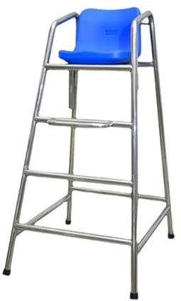 KIBONCY Chaise d'observation pour maître-Nageur, Chaise de maître-Nageur pour Piscine Hors Sol, chaises de terrasse Robustes pour Parc Aquatique, Plage et Aire de Jeux pour Enfants 1.9m