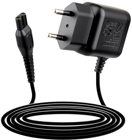 15V HQ8505 Chargeur Tondeuse Rasoir Compatibilité avec Rasoir P-h-ilips Norelco hq8505 7000 5000 mg 5750 mg 7790 mg 7770 mg 7720 BG5020 15V Chargeur Tondeuse Barbe 5.4W Cordon Alimentation Rasoir