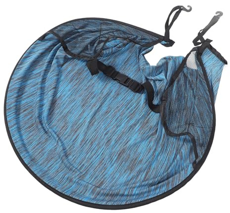 TOKIDNY Auvent pour Poussette Bébé, Pare-soleil Léger et Imperméable en Tissu, Protection Solaire et Anti-poussière pour Poussette en Extérieur