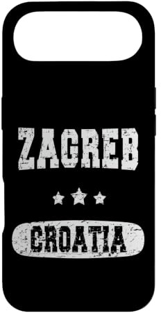 Hülle für iPhone Air Vintage Zagreb Kroatien