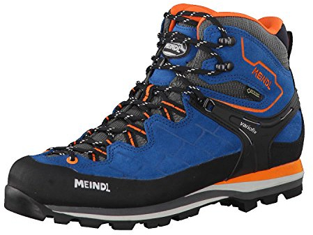 Meindl Herren Wanderschuhe Litepeak GTX 3928 Blau/Orange 49.5 (UK 14)
