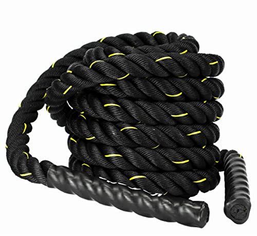 KOMODO Battle Rope Power Training 9M/38mm Upper Body Strength Training Workout Battling Exercise Gym Fitness