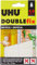 Uhu Doublefix Ultra fuerte universal en pastillas adhesivas, resistencia a 4 kg – 16 pastillas