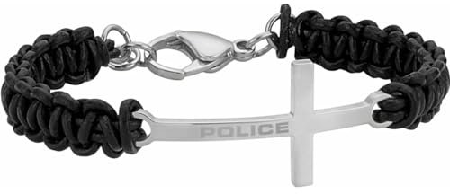 Police Herren-Statement-Armbänder Edelstahl PJ26265BLS.01