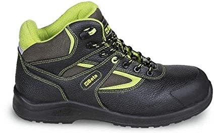 Beta7221PEK 43 - Scarpe Alte in Pelle Idrorepellente con Inserti in Nylon, Rinforzo antiabrasione nella Zona del Puntale e rapido sfilamento