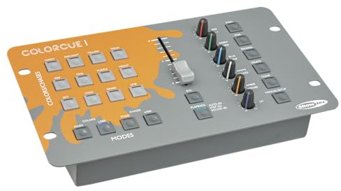 Showtec ColorCue 1 DMX LED Controller Desk 6 Channel 12 Memory Button