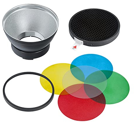 Godox AD-R14 Standard-Reflektor-Set mit Honeycomb-Farbfilter für AD300Pro und AD400Pro Flash