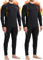 romision 2 Pack Thermounterwäsche Herren Funktionsunterwäsche Herren Skiunterwäsche