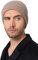 Style & Republic Sport Beanie, Mütze aus 100% Kaschmir, Unisize mit 54 cm Bundumfang und 6,5 cm Umschlag, Herren (Nougat)