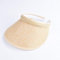 Sonnenhut Strohhut Hut Damen Großer Breitkrempiger Strohhut Sonnenhut Damenmode Leerer Zylinder Einfacher Hut-Cream_Color_52-54Cm