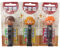Friki Monkey PEZ Set de dispensadores Harry Potter (3 disp. con 2 recargas de Caramelos PEZ de 8,5g c/u)