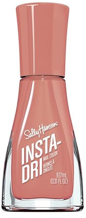 Sally Hansen Insta-Dri Nagellack, 3-in-1-Formel, Grundierung, Farbe und Decklack, schnelltrocknend, Präzisionspinsel, 218 Fast Mauver