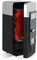 Cuifati USB-Mini-Kühlschrank, Getränkekühlschrank, Desktop-USB-Kühlschrank, Getränkedosen, Kühler/Wärmer,-Kühlschrank für Laptop, PC, Auto(Schwarz)