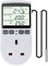 Lotvic Digital Temperature Controller, Thermostat Plug Socket, LCD Screen Heating Cooling Temperature Switch, Heating Cooling Timer for Homebrew Greenhouse Reptile Terrarium Home (UK Plug)
