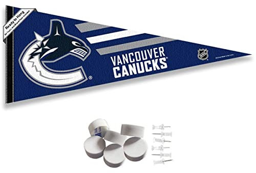Vancouver Canucks Wimpelflagge und Wandbefestigungen