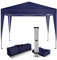 Kronenburg Faltpavillon wasserdicht Dachmaß 2 x 2 m UV Schutz 50+ Pavillon in Blau
