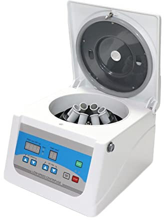 Centrifugeuse électrique, centrifugeuse de paillasse de laboratoire, centrifugeuses de paillasse de laboratoire 10/15 ml avec affichage numérique basse vitesse de laboratoire 100-4000 tr/min