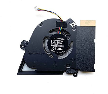 RAKSTORE Ventilateur de refroidissement de rechange pour ordinateur portable, compatible avec Asus TUF Dash F15 FX516 FX516P FX516PE FX516PR Quiet Cooler Fan (GPU)