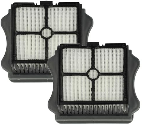 vhbw 2x Flachfaltenfilter kompatibel mit Tineco Floor One S5 Pro | Floor One S5 Extreme Nass- und Trockensauger, Staubsauger - Filterelement