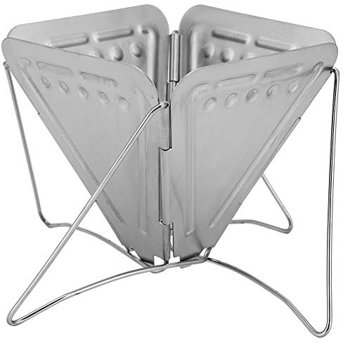 Cyrank Campingkocher, Mini-Camping-Alkoholkocher, Tragbarer Campingkocher, Campingkocher Für Camping, Tragbarer Edelstahlkocher Für Kaffee, Tee