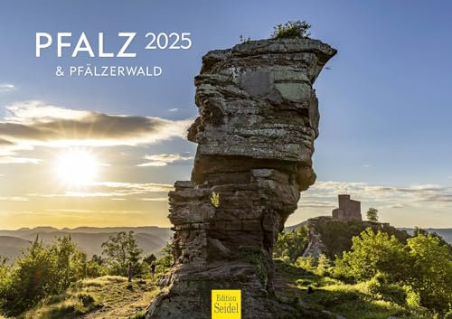 Edition Seidel Premium Kalender Pfalz & Pfälzerwald 2025 Format DIN A3 Wandkalender Europa Deutschland Rhein Rheinland-Pfalz Speyer Koblenz Mosel Fluss Berge Burgen Weinberge