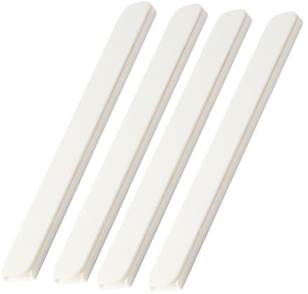 Storage Box Rail, 264 mm Self-Adhesive Slide Rails, Drawer Guides, Drawer Guide Rail for Furniture Drawer Guides (Pack of 4)