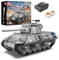 Mould King 20034 Technik Panzer Bausteine, 1057 Teile M26 Ferngesteuert Tank Konstruktionsspielzeug Militär Geschenks für Erwachsene Panzer Klemmbausteine Bauset