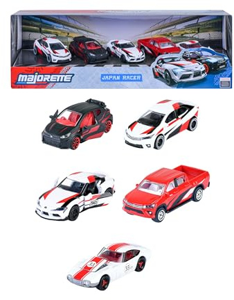 Majorette Toyota Racing 5 Pieces Giftpack
