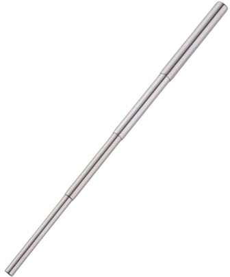 LUCKGONI Cannuccia/spazzola telescopica in acciaio inox, 4 sezioni, lunghezza regolabile, strumento per bicchieri da viaggio e ufficio