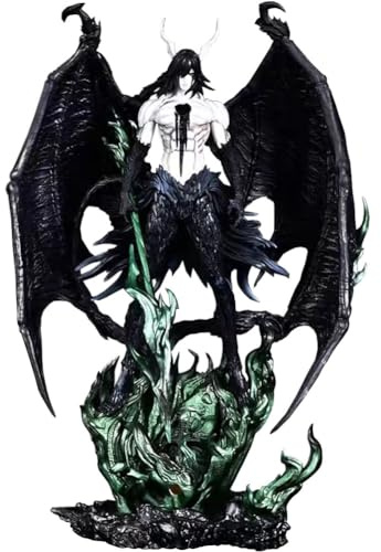 Tongyundacheng Ulquiorra Cifer Figur Black Wing Ulquiorra Actionfigur Statue 30cm Anime Sammlerstück großes Modell PVC Figuren Desktop Ornamente