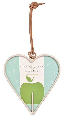 Burgon & Ball Sophie Conran Apple Bird Feeder Heart Design