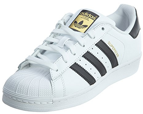 adidas Originals Damen Superstar Sneaker, White Core White, 40 2/3 EU