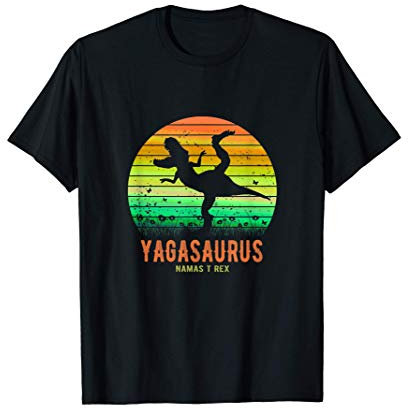 Yoga T Rex, lustig T-Shirt