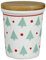 Kerzenfarm Hahn Stearin-Kerze grün Xmas-Cup