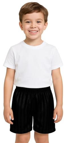 A2Z 4 Kids Boys Girls Shadow Stripe - Shadow Shorts Black 2-3