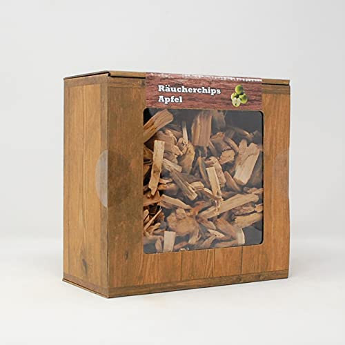 Landree Apfel BBQ-Chips, 3L Box, Qualitätsgeprüft direkt vom Hersteller aus Schleswig-Holstein