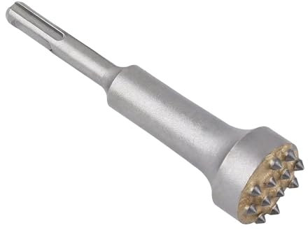 Vearter SDS Plus Meißel Fliesenmeißel, 135mm 12 Zähne Hohleisen aus Hartmetall Bodenschaber für Beton, Schiefer, Brücke, Mauer, Keramikfliesen