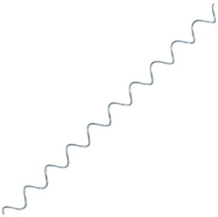 ESTEXO Spiralverbinder für Gabionen Spirale Spiralen Metall Gabione verzinkt 4 mm 80 cm