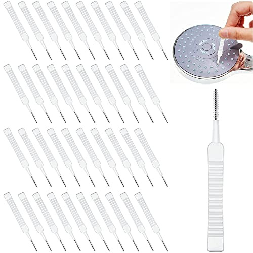 MOJOTIC 40 Stück Mini Reinigungsbürste, Multifunktionale Spaltreinigung für Duschkopf, Handy Loch, Düsen Nylon, Fensterschlitz, Auto Strohhalm